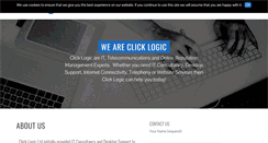 Desktop Screenshot of clicklogic.net