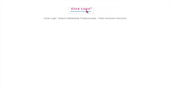 Desktop Screenshot of clicklogic.com
